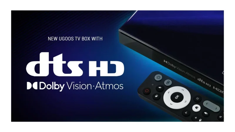 Ugoos SK1 Smart TV Box Android 11 Amlogic S928X-K 8GB 128GB Wifi 6 BT5.2 1000M décodeur Dolby Widevine L1 DTS Support – Image 3
